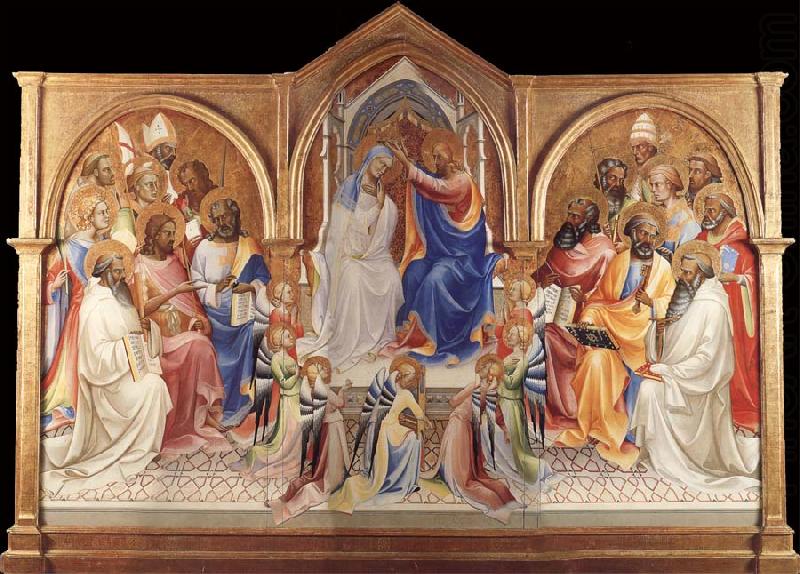 Lorenzo Monaco The Coronation of the Virgin china oil painting image
